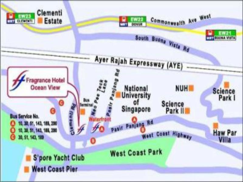 Fragrance Hotel - Ocean View Singapur Exterior foto